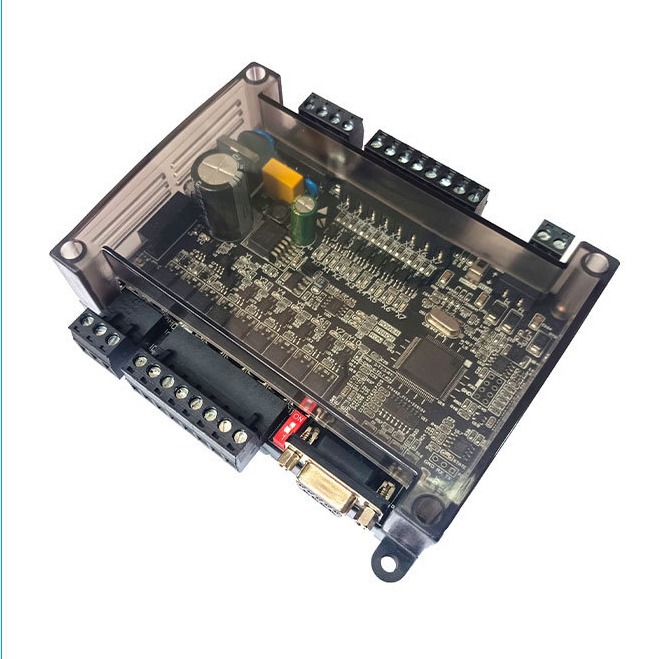 Контроллер BK32 PLC промышленная плата управления Mitsubishi Fx3U с двумя последовательными портами и четырьмя сетевыми портами 485