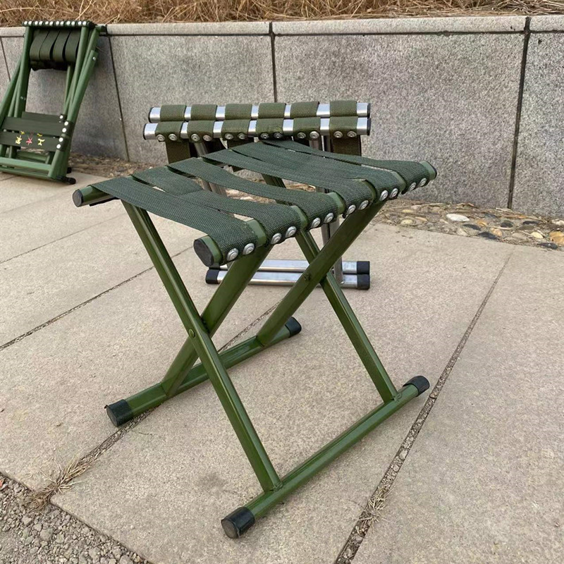 Portable Mazar Outdoor Folding Stool Household Small Bench Camping Train Leisure Fishing Folding Stool Wholesale