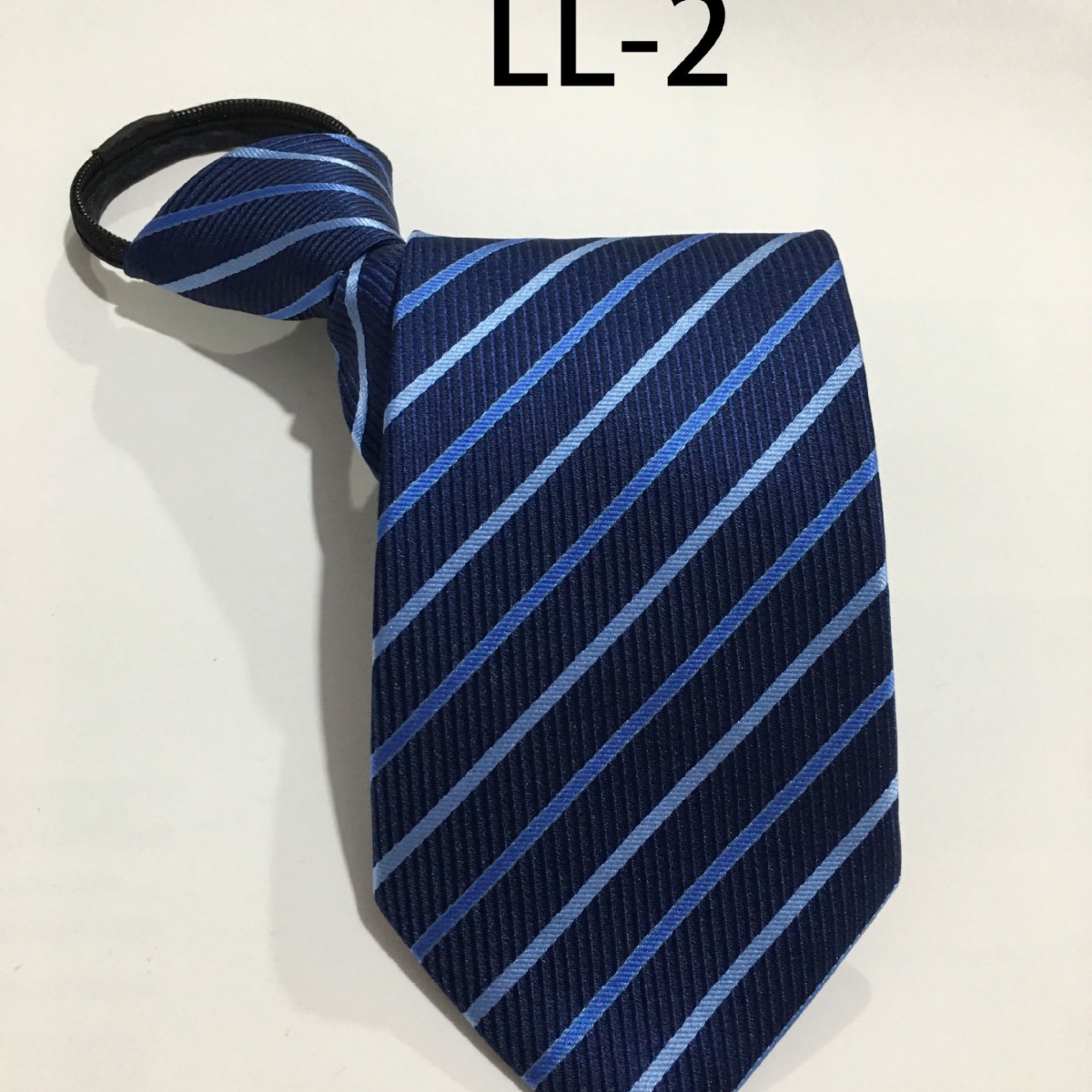 Men's Korean style Business wedding 8c striped zipper tie Hotel bank business wholesale tie