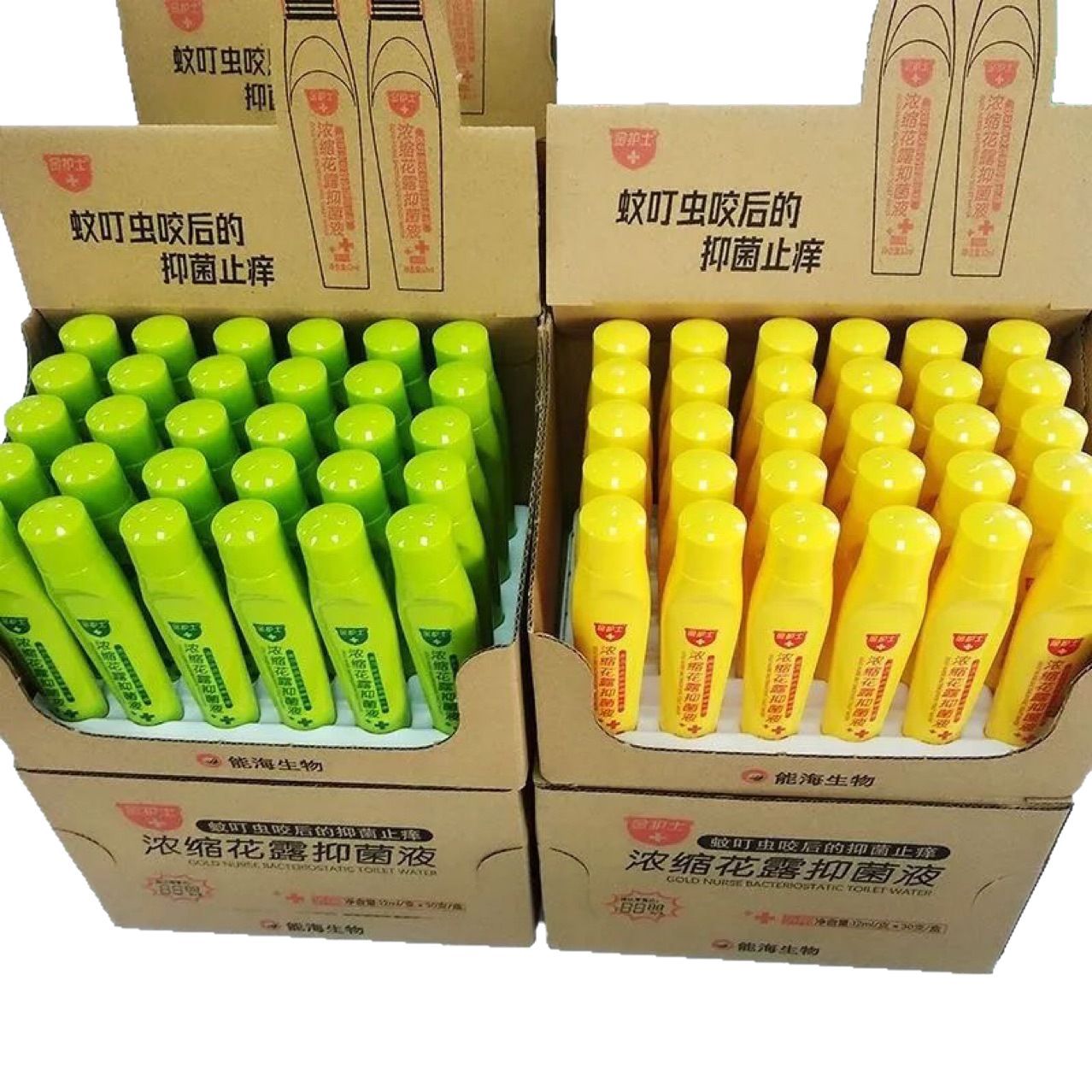 Golden Nurse Concentrated Floral Water Antibacterial Liquid 12ml Mosquito Bite Refreshing Cooling Roll-On Genuine Wholesale