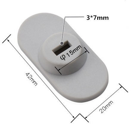 External security keyhole base for ipad Apple AIR mobile phone tablet computer lock anti-theft lock