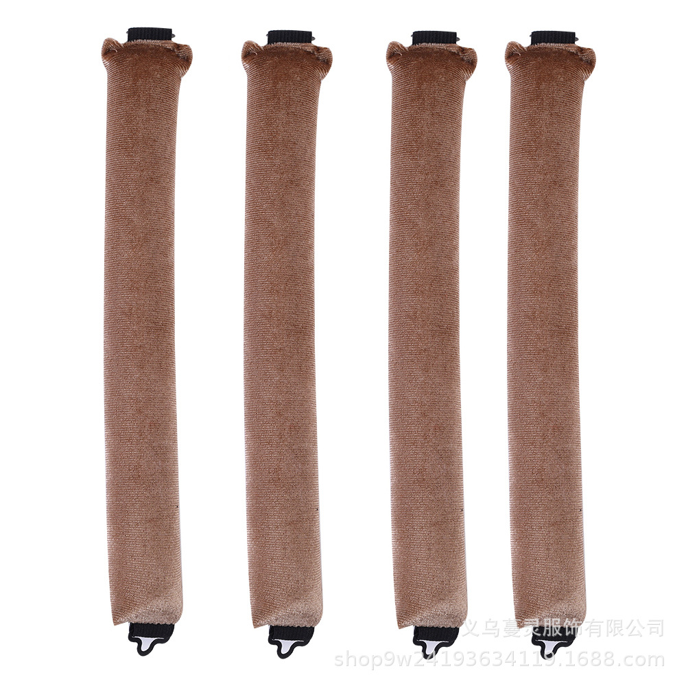 Cross-border Explosions 3 Hook Rubber Curly Hair Artifact No Heat Curling Stick Big Wave Hair Curling Tool Sleep Curly Hair