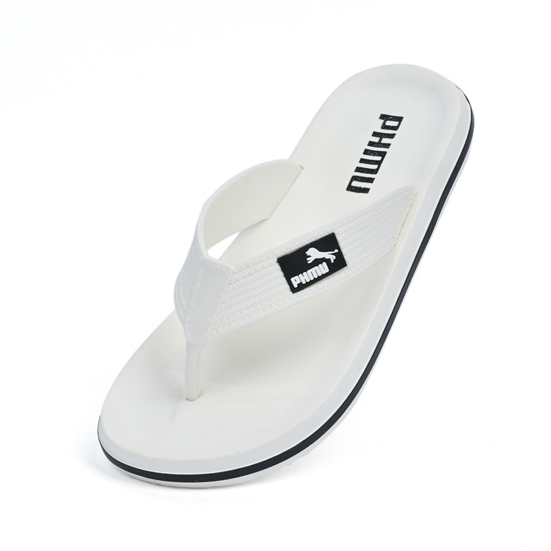 Flip-Flops for Men, Non-Slip, Anti-Odor, Wear-Resistant, Outdoor Beach Sandals for Men, High-Quality Home Use, Thick-Soled Thong Sandals