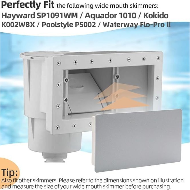 Pool separator winter plug for Hayward floor pool wide mouth separator door cover