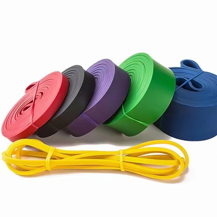 Elastic Band Cross-Border Tpe Yoga Tension Band Fitness Track and Field Training Resistance Band Multi-Functional Breast Shaping Tensioner