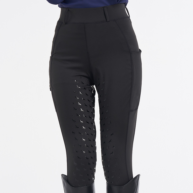 Equestrian Horse Pants Unisex High-bounce Riding Pants Outdoor Riding Children's Equestrian Horse Pants Equestrian Riding Long Pants