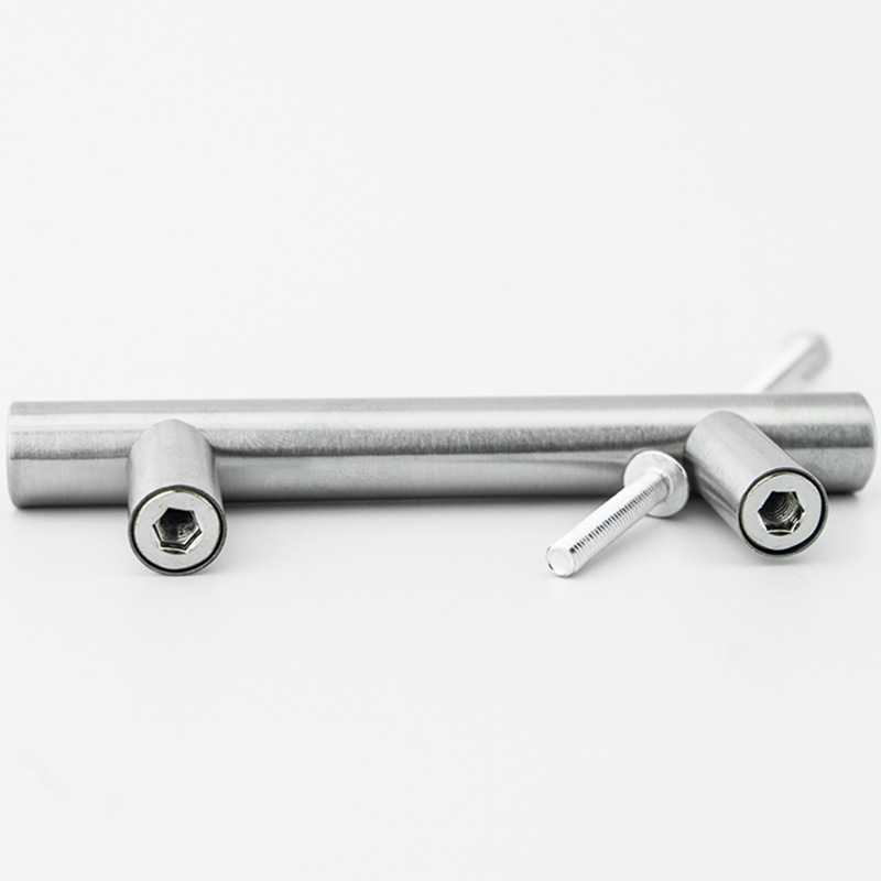 Modern simple small handle wine cabinet door T-shaped handle hardware handle wardrobe drawer handle factory wholesale