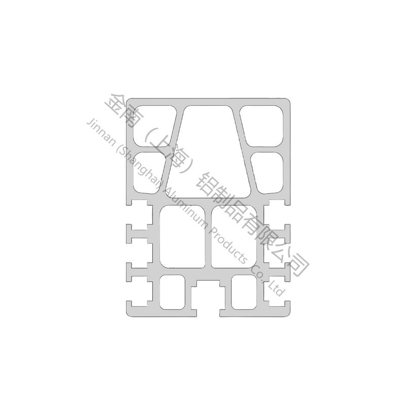 Shanghai Jinnan Factory Heavy Duty Shuttle Aluminum Rail 90*120 European Standard IGV Ground Rail Roller in stock RGV Conveying