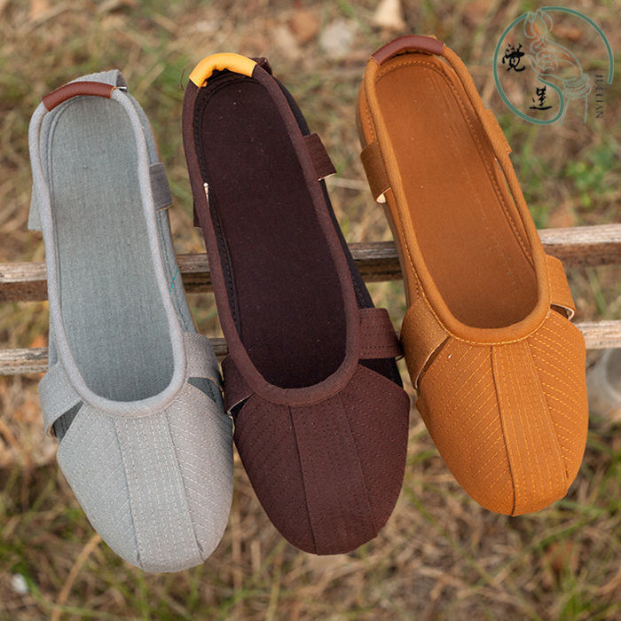 Летние обувь Лохан для мужчин и женщин, буддийские монахские сандалии, дышащие обувь для медитации