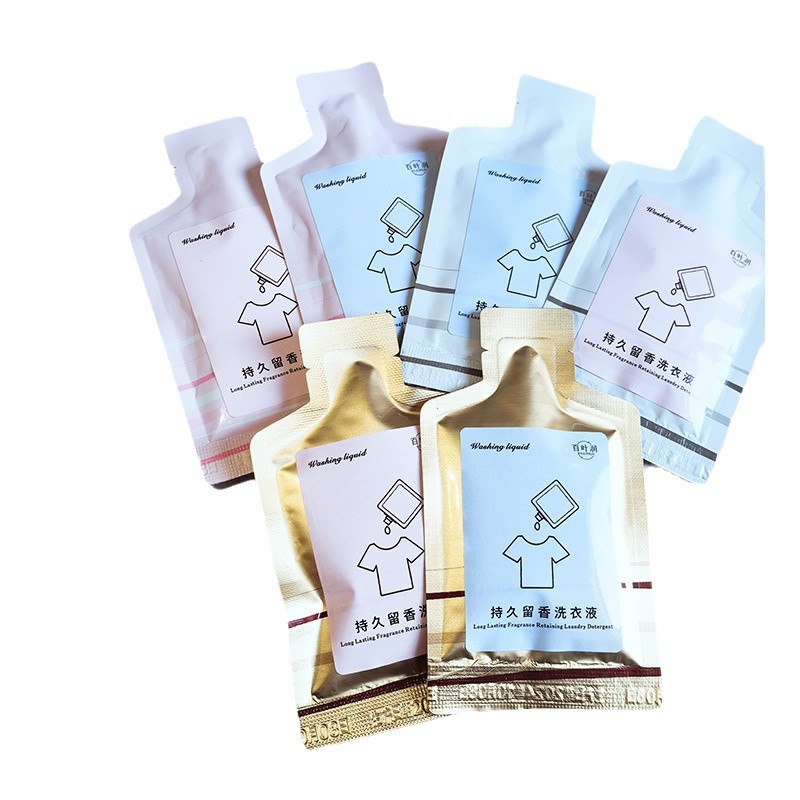 Special Small Bags of Disposable Laundry Detergent for Hotels, B&Bs, Apartments and Guest Rooms, Small Packaging Manufacturers, Customized Wholesale