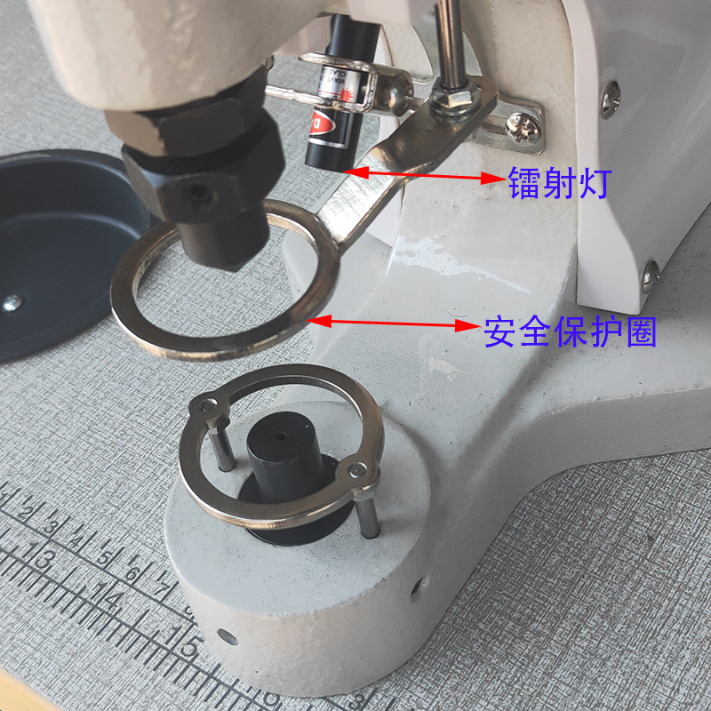 Plastic Metal Four-Button Snap Button Installation Tool Button Setting Machine 818 Electric Buttoning Machine Semi-Automatic I-Shaped Buckle