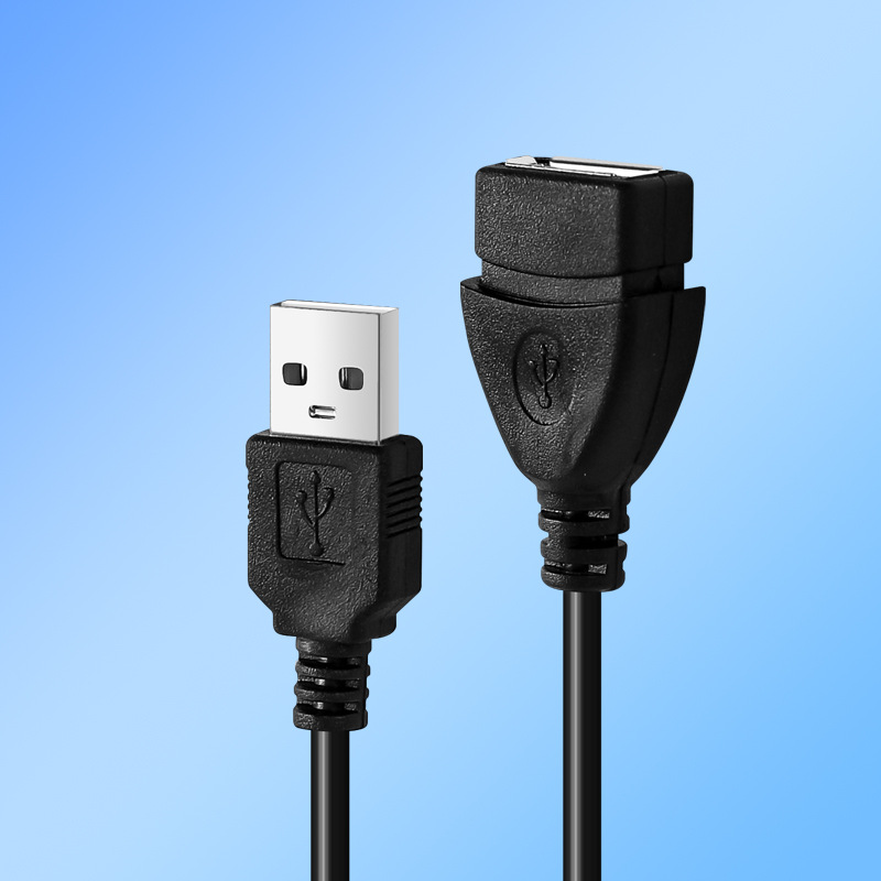 Wholesale All-Copper Usb2.0 Male-To-Female Data Cable Extension Cable Suitable for Luggage External Extension Charging Cable Accessories