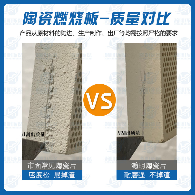 Infrared combustion plate without open flame energy-saving stove porcelain plate gas burner gas fire exhaust burner ceramic plate