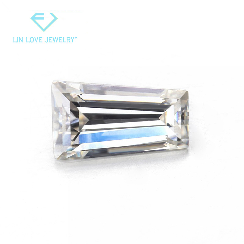 Производитель оптовая продажа трапециевидные моиссанит свободные камни, легко проходящие тестер бриллиантов, моиссанит свободные камни