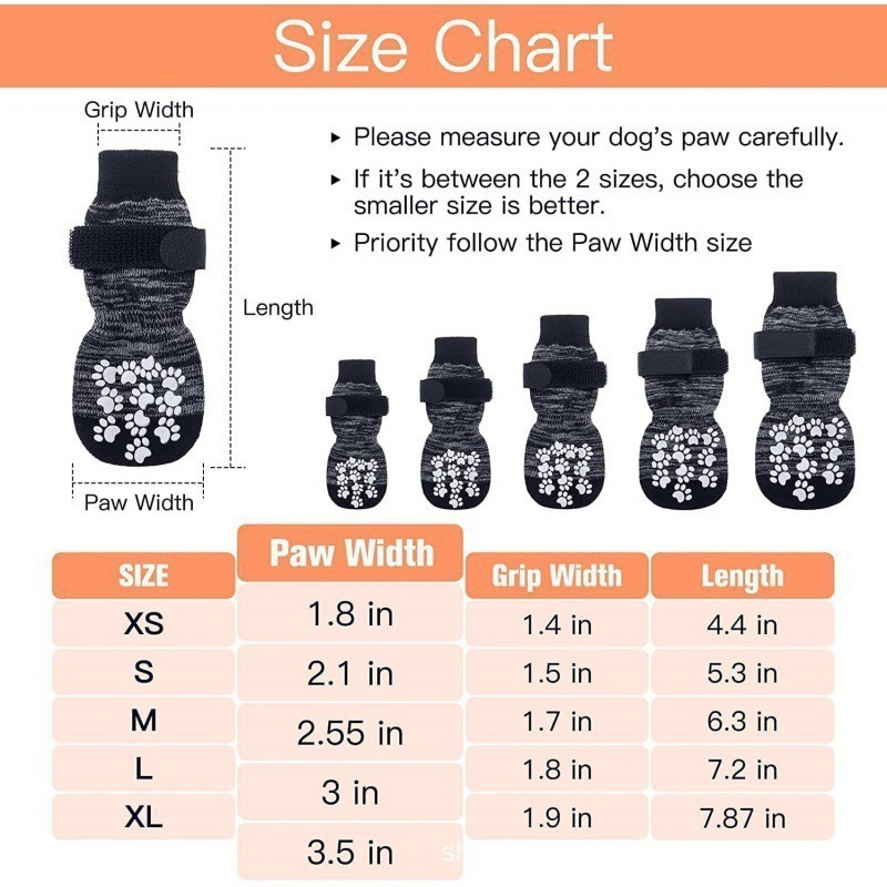 Cross-Border Amazon Hot-Selling Pet Socks, Foot Covers, Pet Shoes, Dog Socks, Outdoor Non-Slip Waterproof Shoes and Socks, Dog Shoes