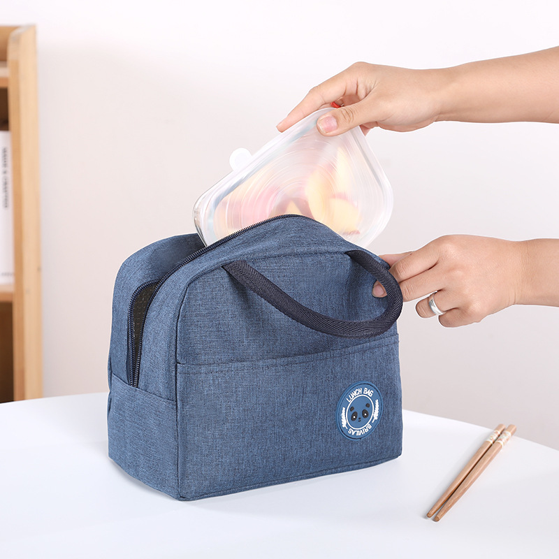 Spot wholesale lunch box bag factory direct portable lunch bag insulation bag thickened aluminum foil lunch insulation lunch box bag