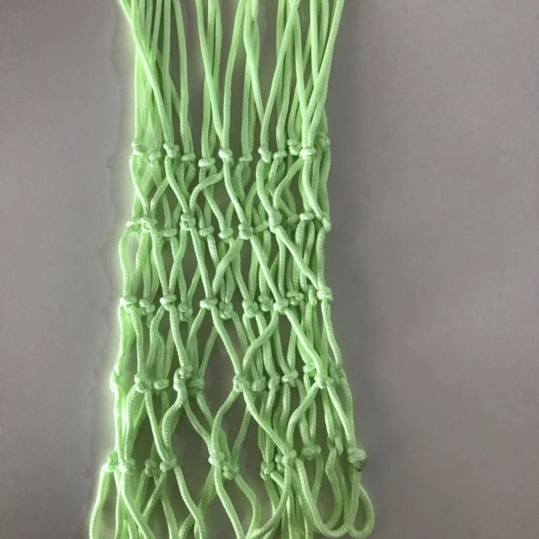 Светящаяся баскетбольная сетка, самосветящаяся флуоресцентная баскетбольная сетка, стандартная баскетбольная сетка, прочная, аква, белая