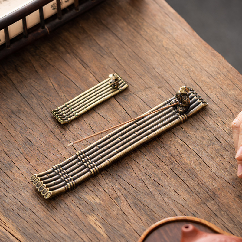 Fishing Line Incense Holder for Home Use, Indoor Tea Ceremony Ornament, Incense Burner, Alloy Incense Holder, Incense Stand, Manufacturer Wholesale