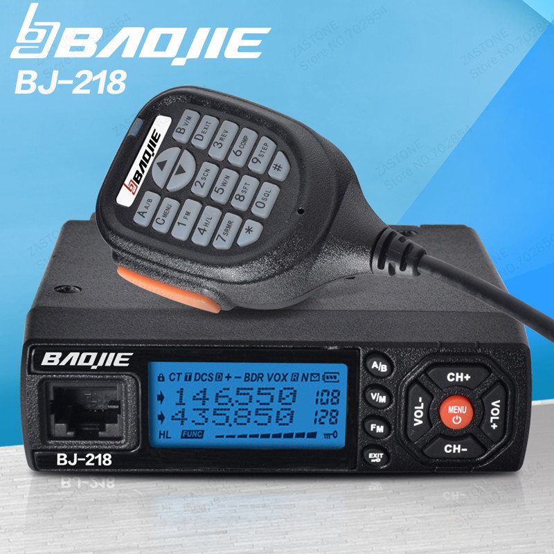 Мини-радиостанция Baojie Bj-218Uv, 25W, для автопробегов