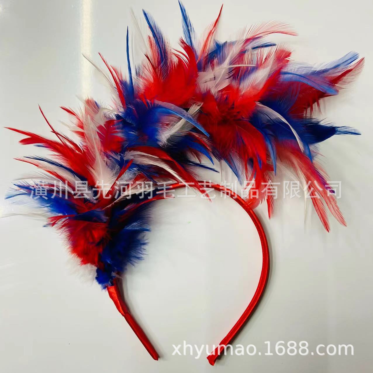 Amazon Explosions Feather Headband Party Party Festival Stage Performance Festival Carnival Jewelry