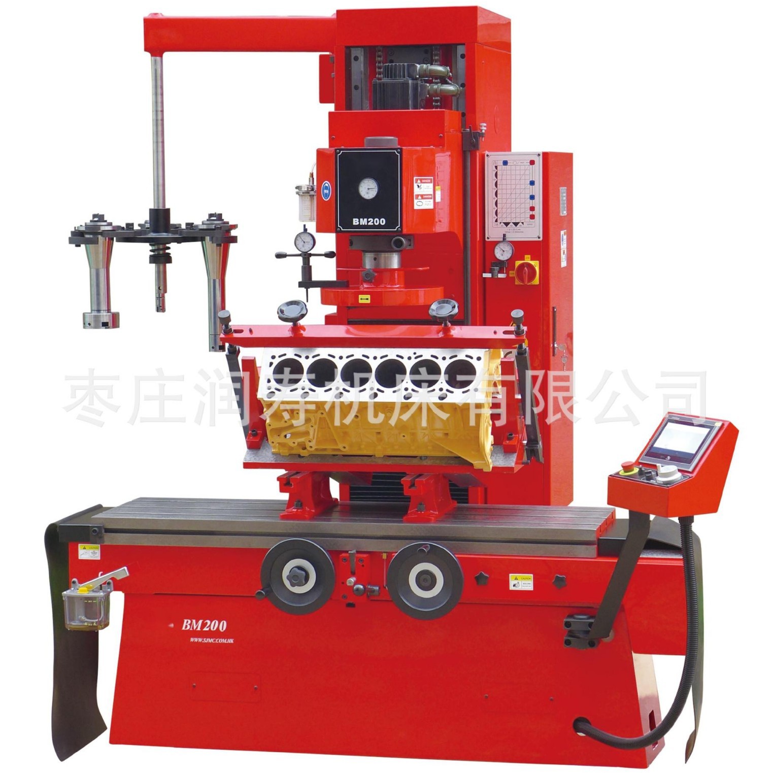 Bm200 Vertical Precision Boring Milling Machine Engine Cylinder Block Metal Processing Precision Boring Machine