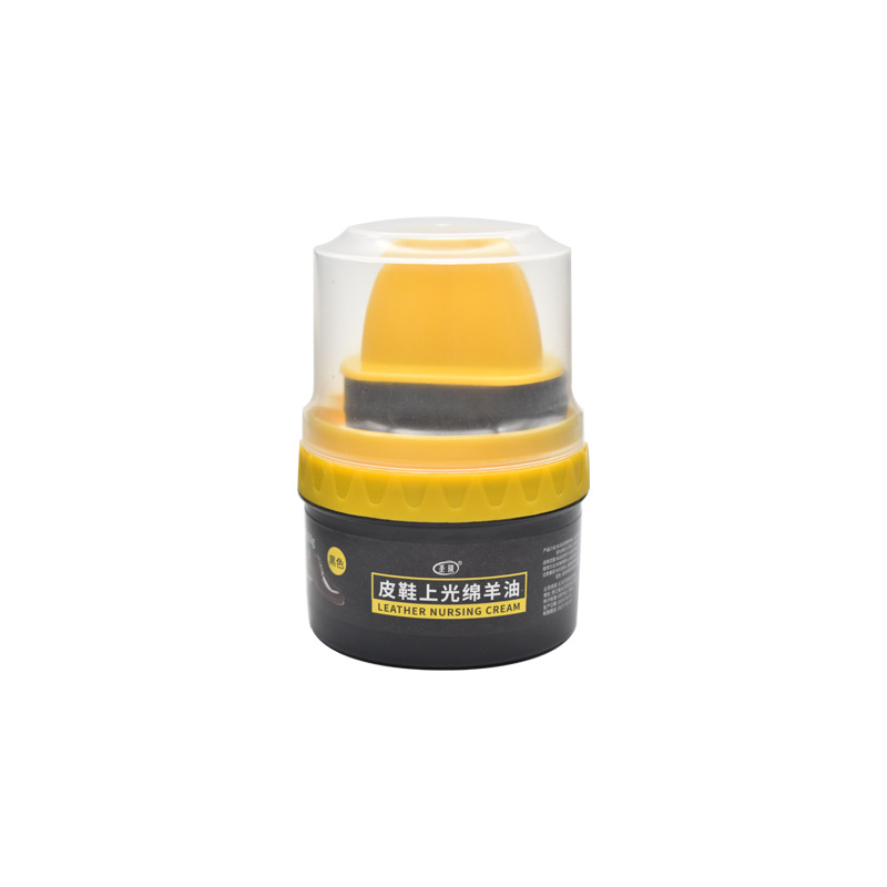 Leather shoe polish leather maintenance glazed sheep oil black colorless universal shoe polishing artifact shoe care shoe wax polishing