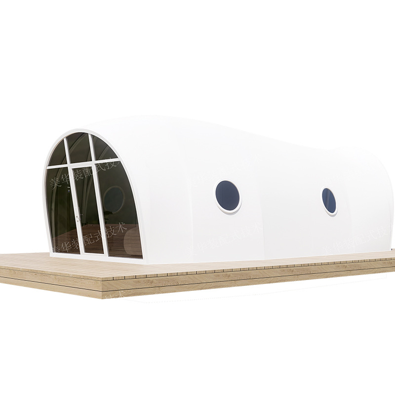 Creative Dewdrop Tent Outdoor Camping Tent for 3-4 People, Homestay Dome Tent, Scenic Spot Spherical Hotel Tent