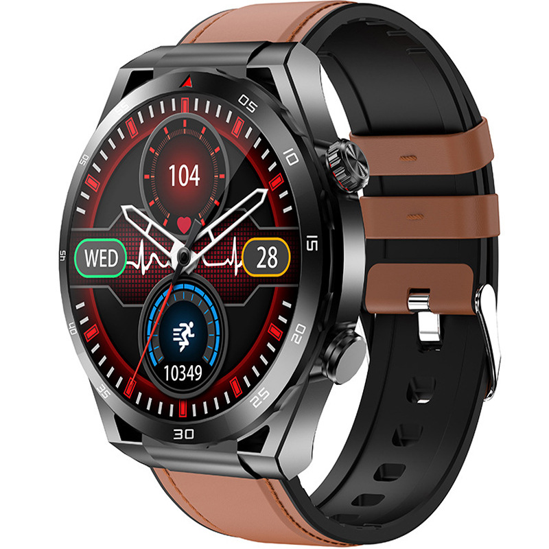 Умные часы Cross-border ET450, мониторинг глюкозы, ЭКГ, Bluetooth, сердечный ритм, кислород, давление