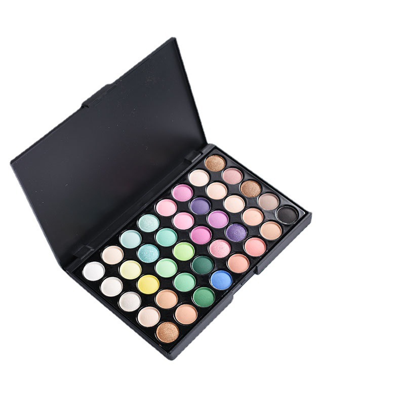 Universal European and American Foreign Trade Matte Combination Domestic Brand Earth-Tone Fairy Eyeshadow Palette 40 Colors Eyeshadow