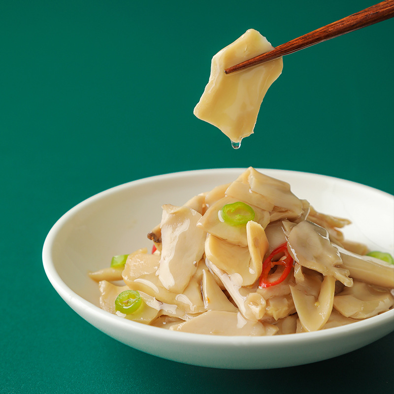 gaishi Commercial Seasoned Scallion Oil Apricot and Abalone Mushroom 150g/bag Ready-to-eat Rice Bibimbap Noodles Appetizer Cold Dishes