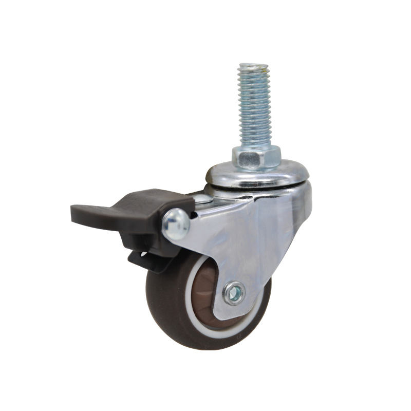 1 inch silent universal wheel 1.5 inch silk tooth flower rack small wheel coffee table wheel 2 inch display cabinet book 3 inch chair wheel caster