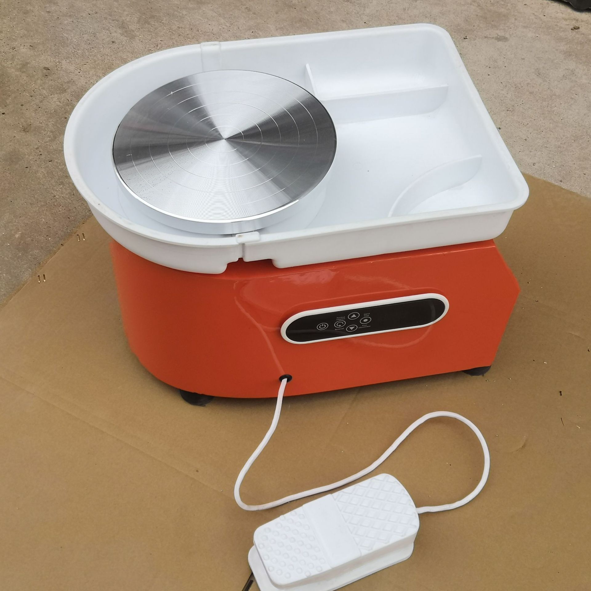 Ceramic Drawing Machine Lcd Touch Stepless Variable Speed Children's Drawing Machine School Pottery Bar Ceramic Equipment