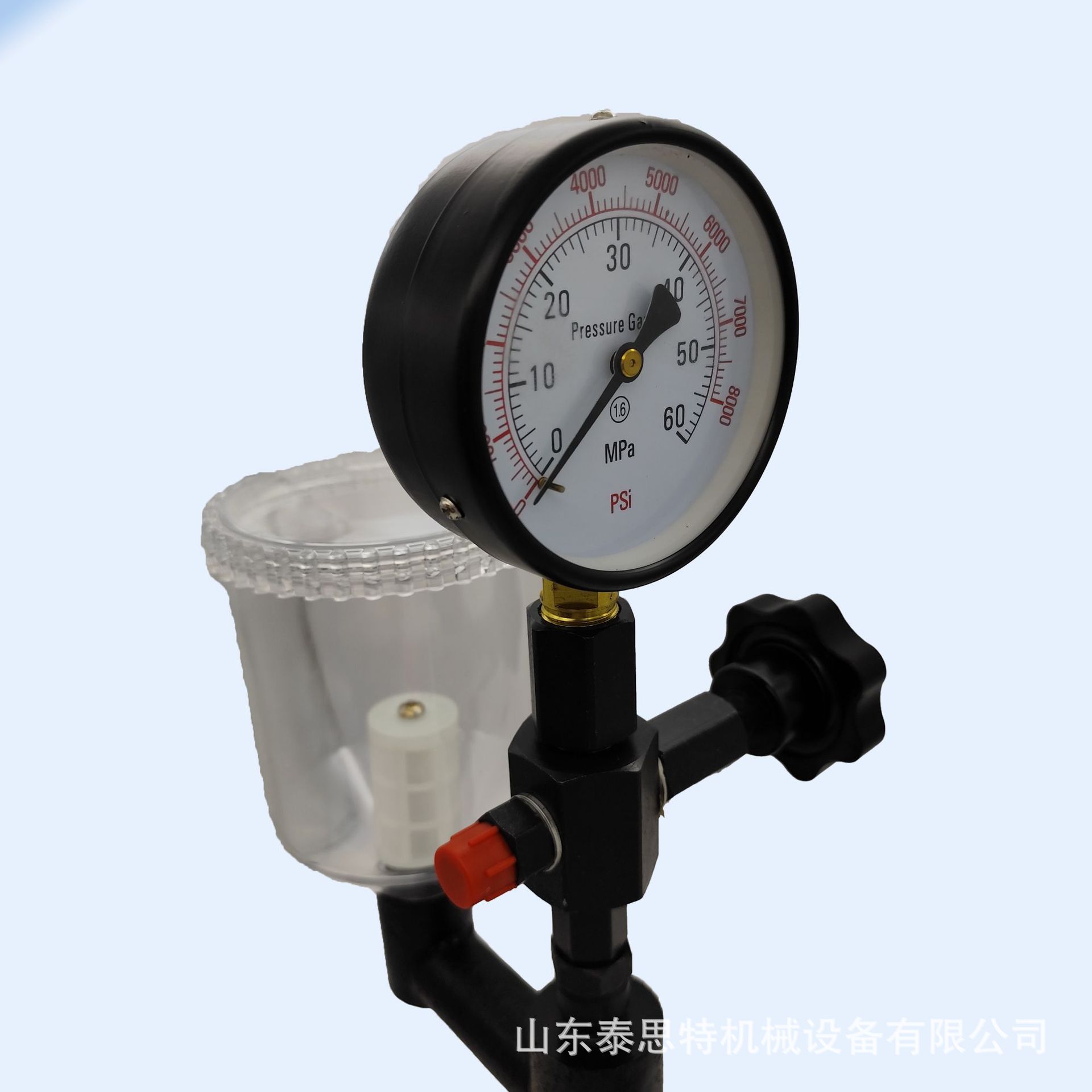 Factory Direct Sales Ps400C Cast Iron Base with Pressure Limiting Valve Oil Nozzle Calibrator for Automobiles