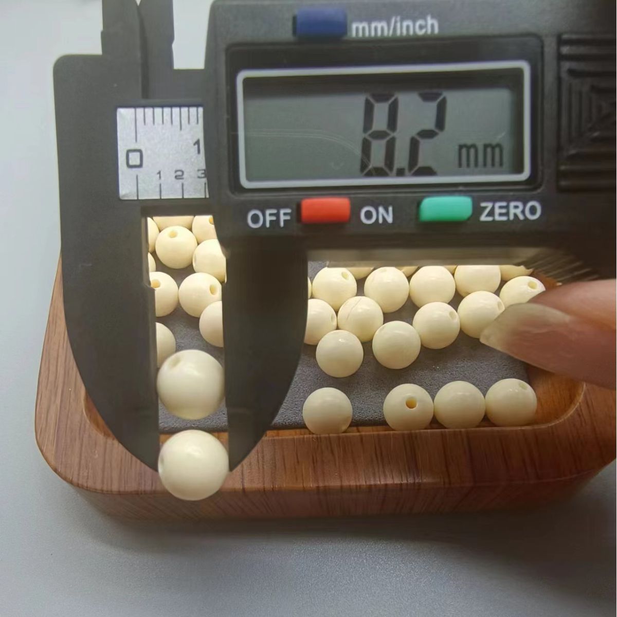 Ivory Fruit with Beads Ivory Fruit Round Beads DIY Bodhi Fruit Bracelet Super Cute Accessories Handheld