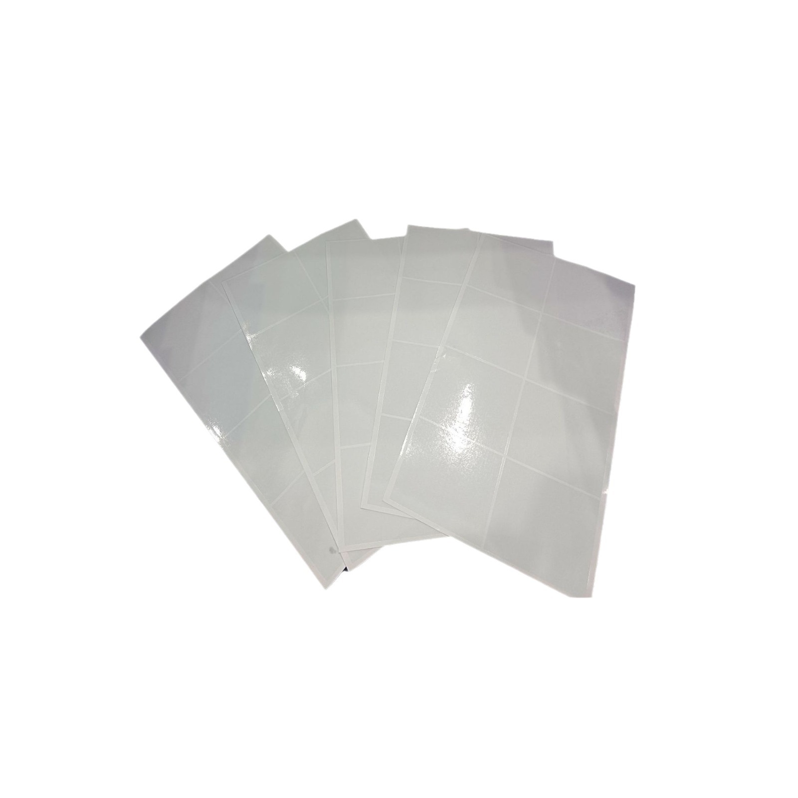 PET double-sided frosted tie piece with adhesive fixed at one end is not easy to open wholesale data cable tie piece die-cutting precision