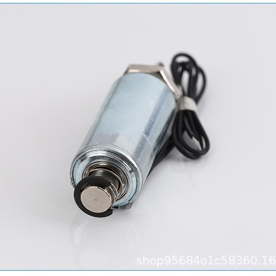 Factory Direct Sales Dc12V / 24V Push-Pull Round Tube Type Electromagnet Automatic Mechanical Digital Equipment Solenoid