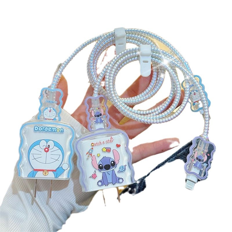 Stilwell for Apple 16 Charger Protective Cover 20W Watt iPhone15 Data Cable Protection Rope Breaking