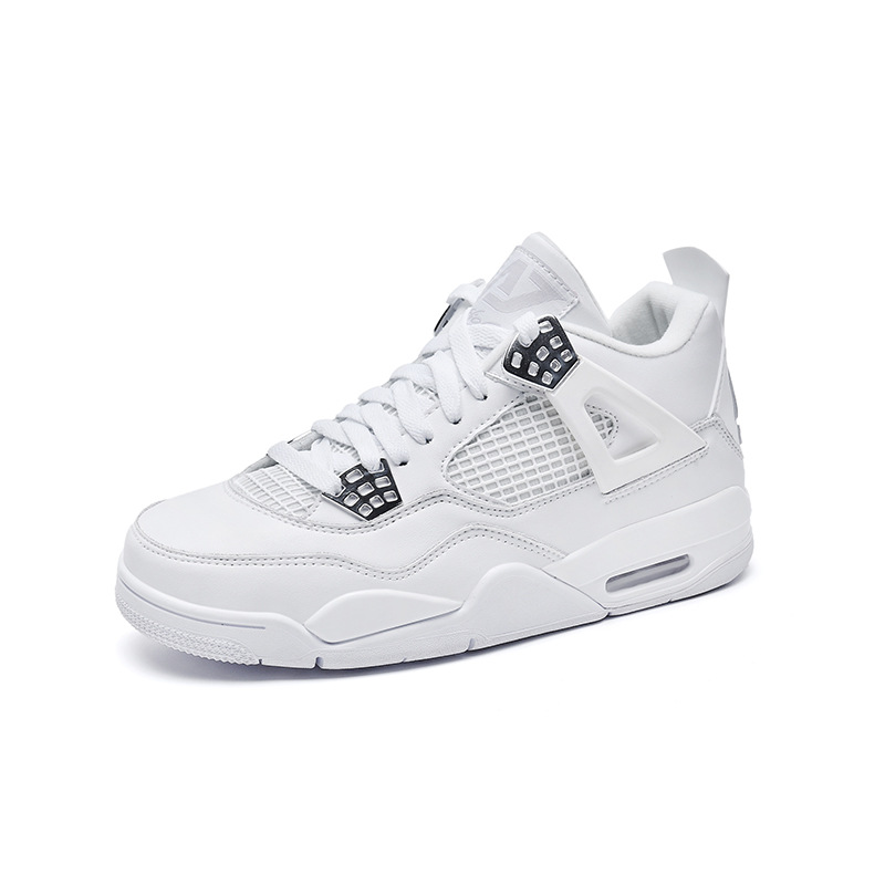 Putian Shoe Factory Wholesale Jordan 4 Men's Shoes Mj4 Basketball Shoes Chanyi Hot Lava White Cement Sports Shoes Trendy Hot Style