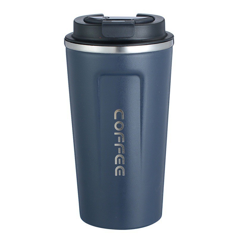 Cross-border second-generation coffee cup 304 stainless steel thermos cup vacuum cold cup outdoor car water cup wholesale
