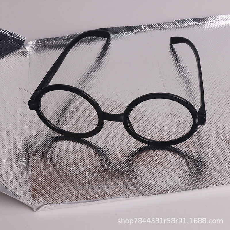 Harry Potter round children's glasses frame children's gift Halloween party dress up glasses 