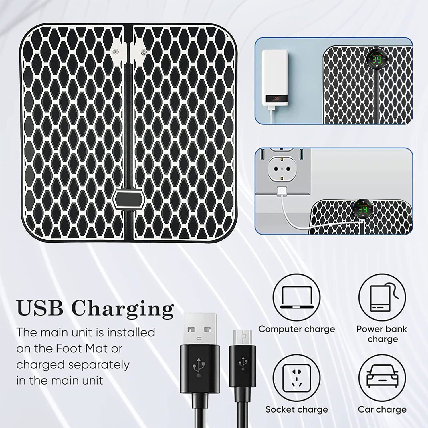 Cross-border supply foot massager multifunctional foot massager thermotherapy electric automatic foot bath