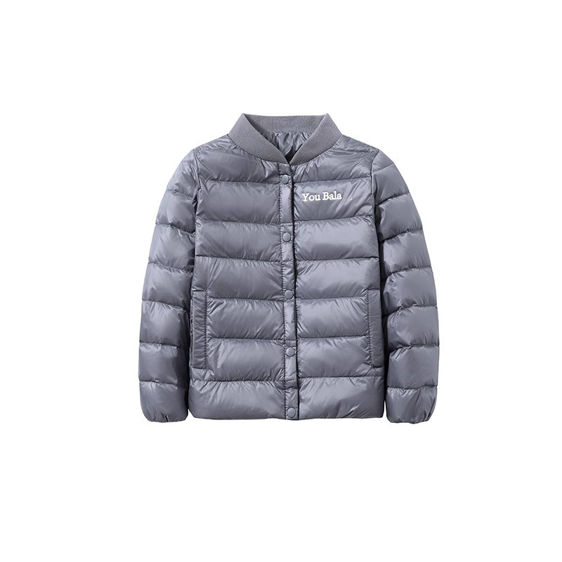 подкладка для детской пуховки для мальчиков и девочек, малышей и старших детей, тонкая школьная куртка, короткий стиль, короткая капюшонная подкладка