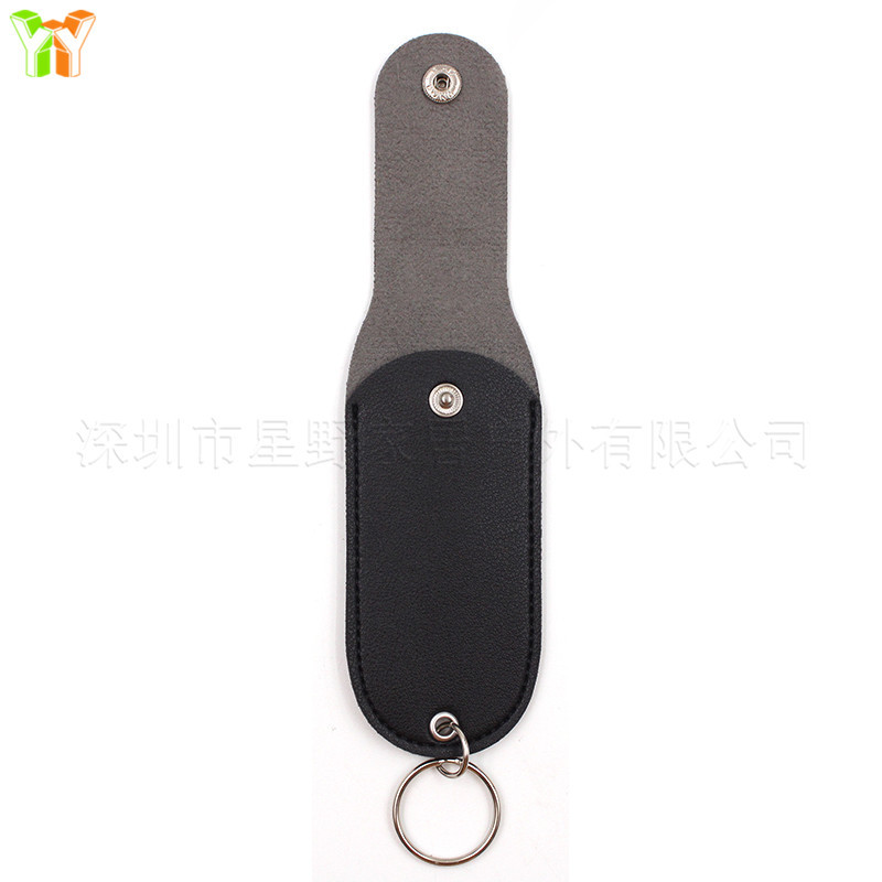 In stock new leather anti-wolf spray leather case self-defense chili water leather case creative portable lipstick leather case storage bag