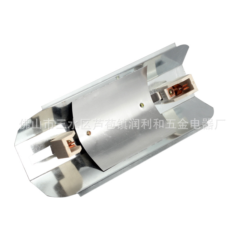 The curved code lamp holder plug-in lamp holder universal 500W-1000W iodine tungsten lamp holder outdoor site lighting fixtures