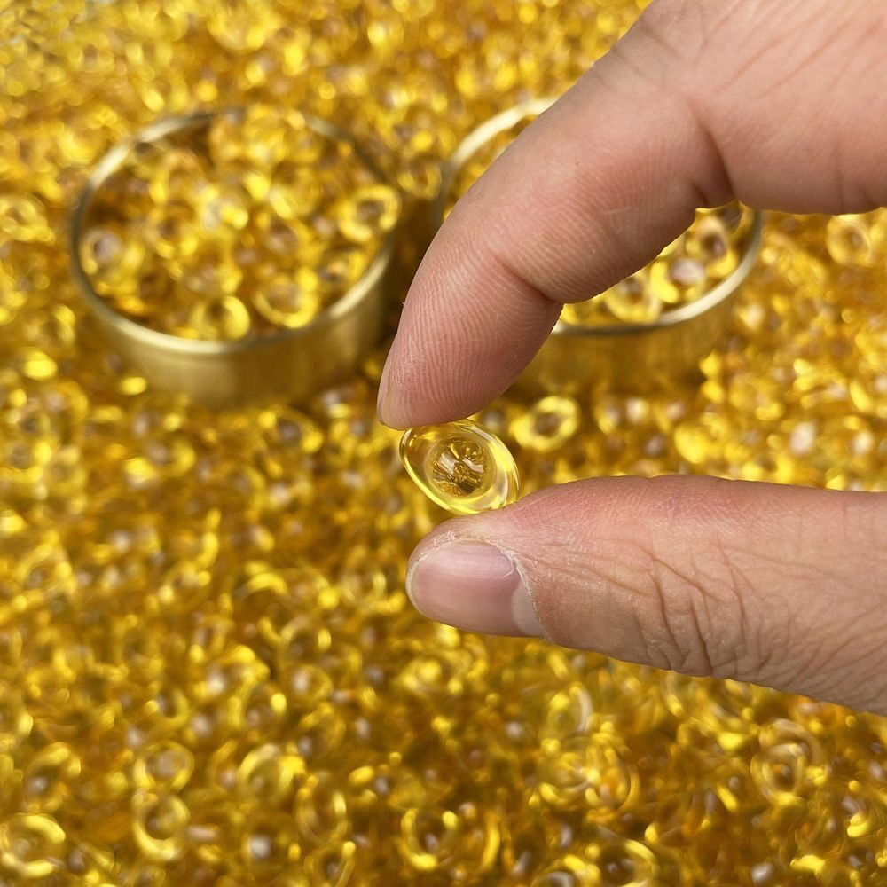 Factory direct supply spot wholesale tremolo hot selling explosions finished cornucopia ornaments citrine ingot