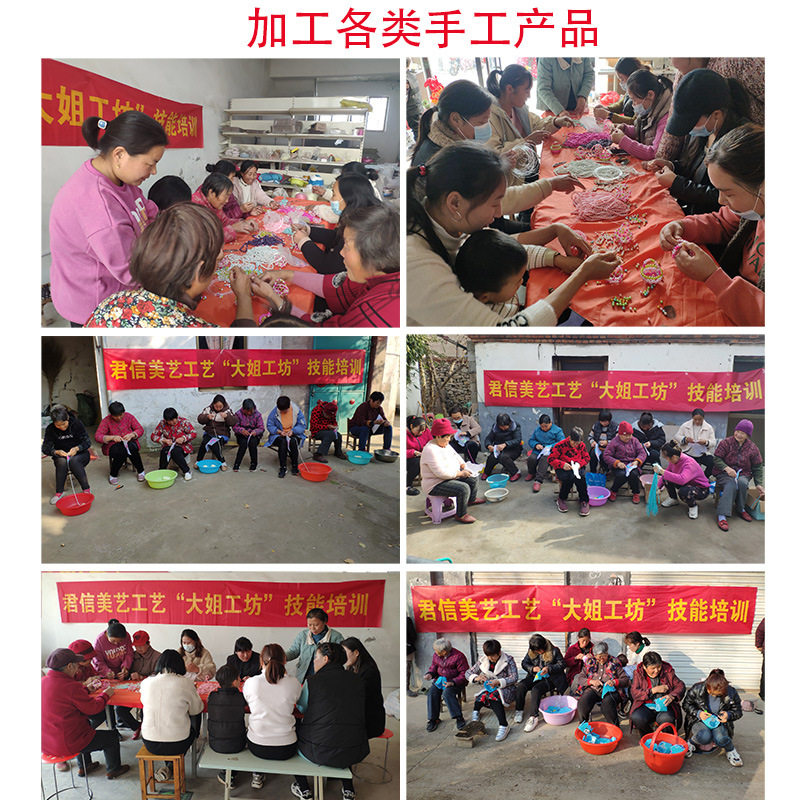 Handmade Beaded Women's Fresh White Bow Clothing Shoes and Hats Accessories Simple Hairpins Earrings