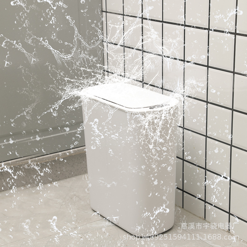 Smart Induction Trash Can Kitchen Automatic Household Bathroom Toilet Special Gap Narrow Large Capacity Wholesale
