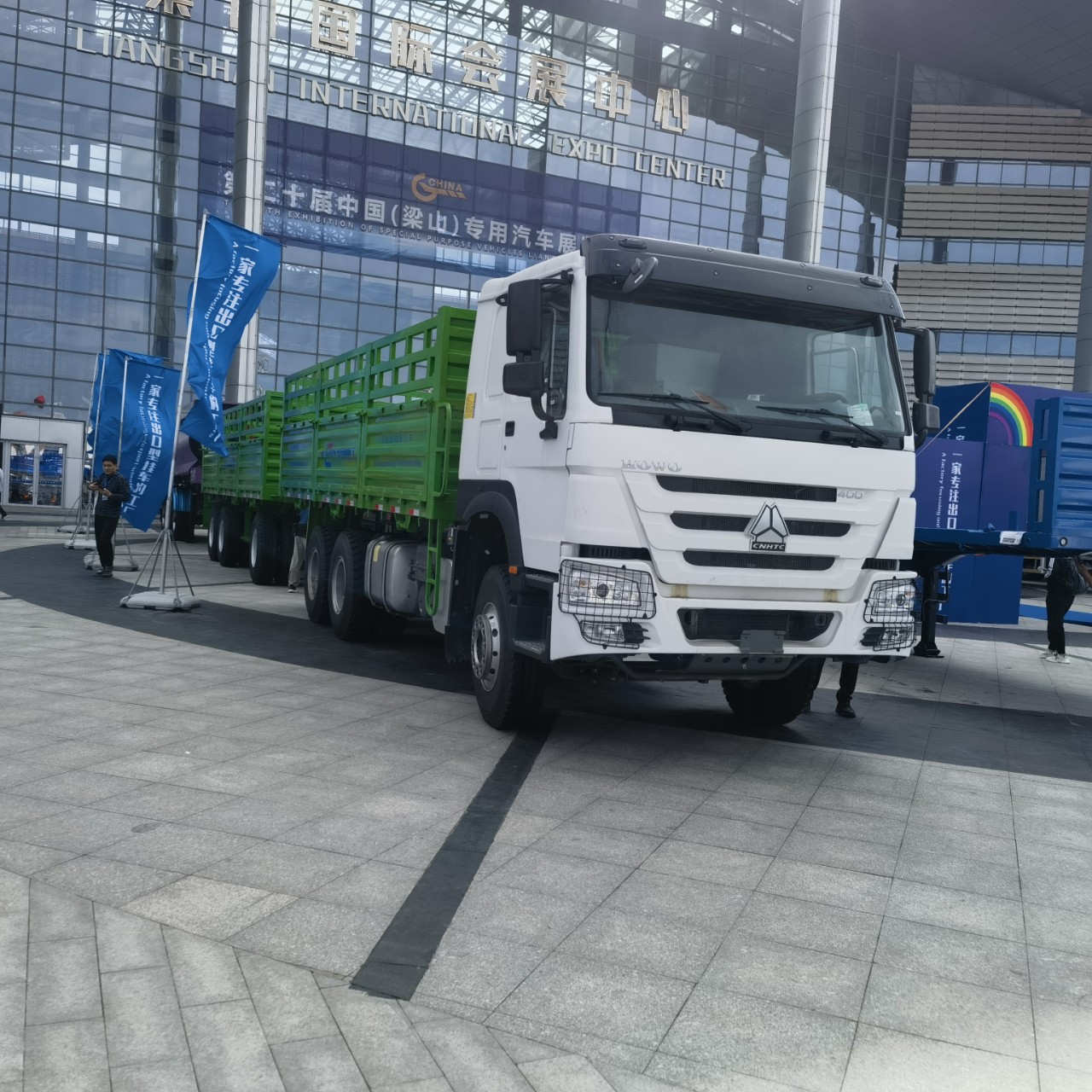 Used Dumpers, Export Refurbished Second-Hand Cars, Four Front and Eight Rear Haowoo 371 Dumpers