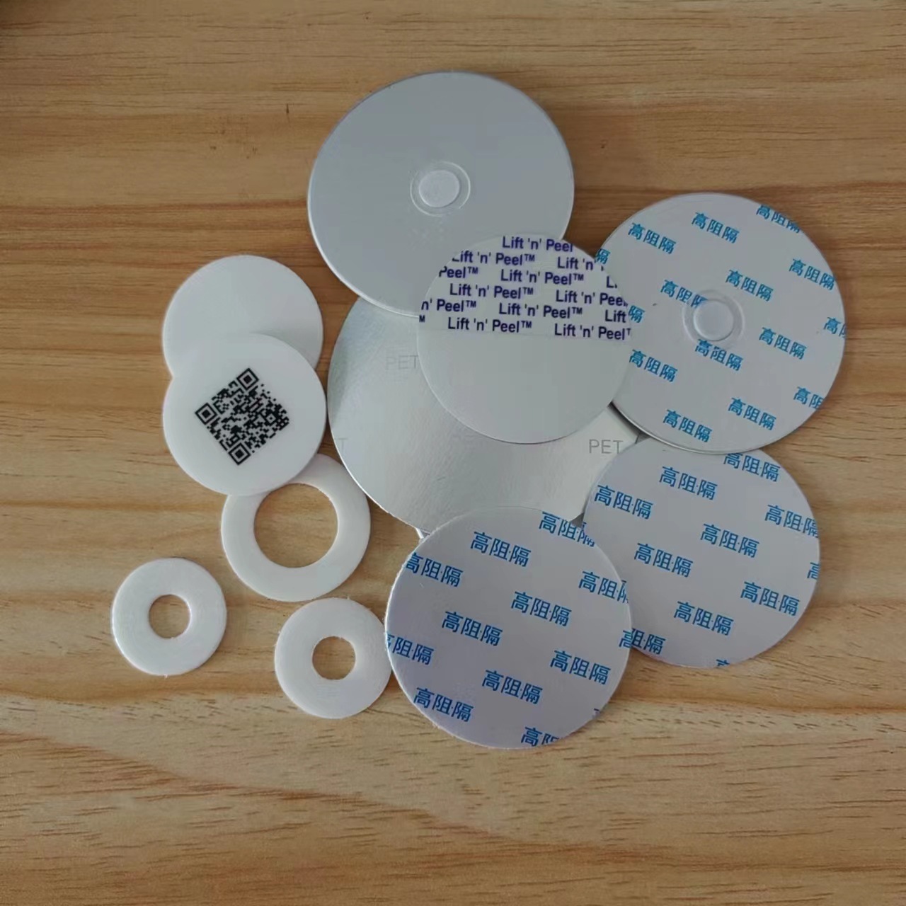 Pressure-sensitive self-adhesive sealing gasket ps sealing pressure-sensitive gasket 28 tooth glass bottle cap sealing film aluminum foil gasket