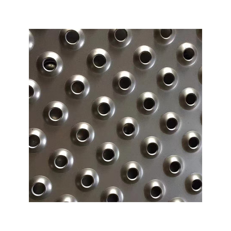 Crocodile Mouth Fish Eye Hole Rhombus Wave Point Aluminum Alloy Perforated Plate Perforated Plate Steel Springboard Round Hole Anti-Slip Perforated Plate